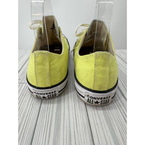 Converse Soft‎ Yellow Low Top Lace-Up Sneakers Men’s 7 Women’s 9 Casual Shoes - Picture 3 of 8
